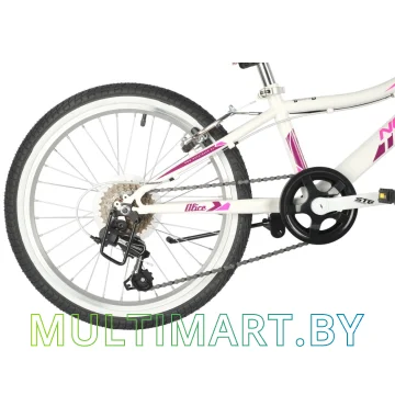 Детский велосипед Novatrack Alice 6.V 20SH6V.ALICE.WT21 (белый, 2021) картинка 3